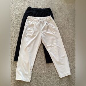 Old Navy Billie Pants Black and White Cream L